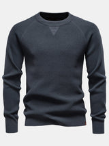 Theodore - Textured Raglan Sleeve Sweater
