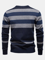 Walker - Checked Crew Neck Sweater