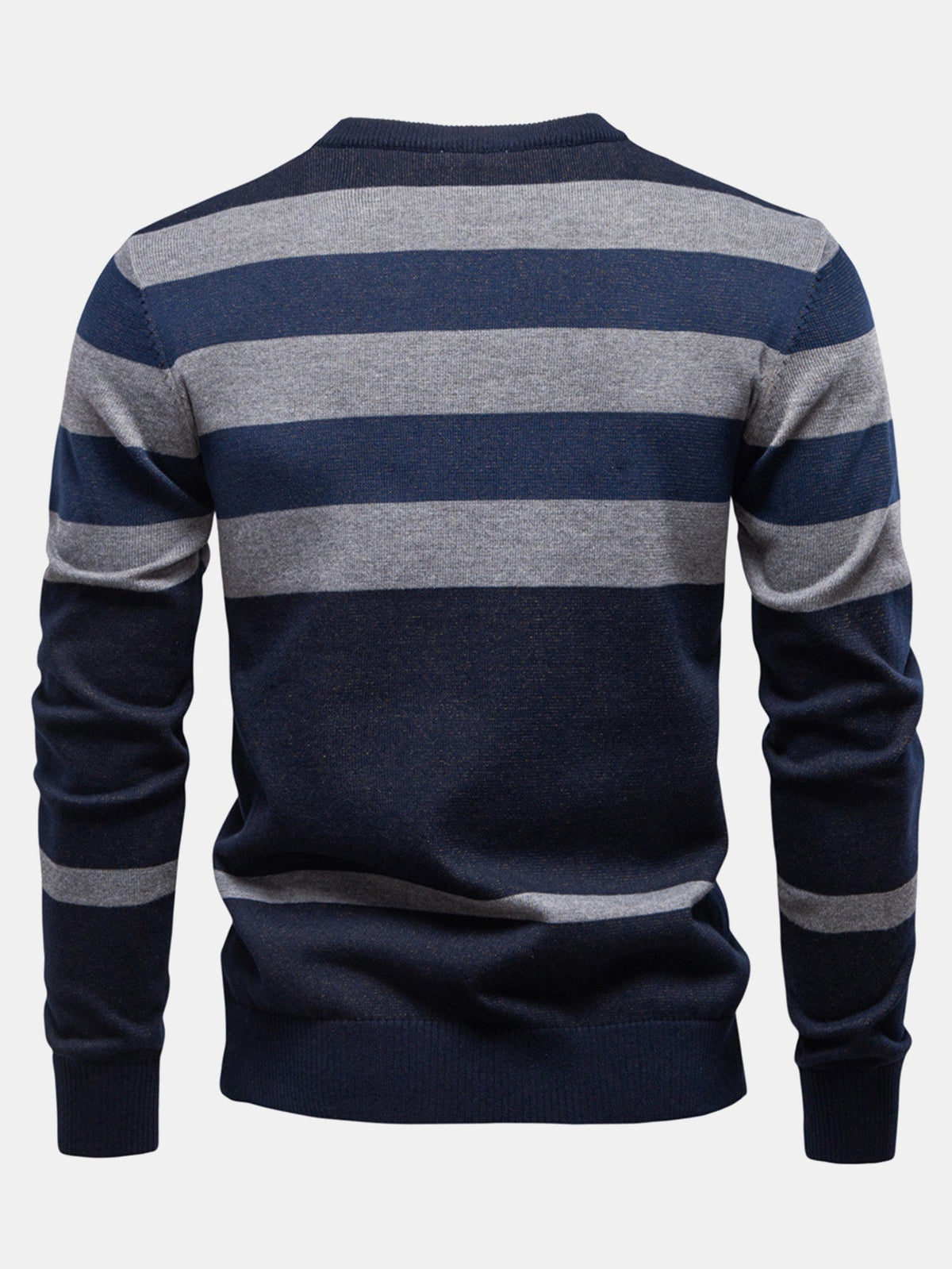 Walker - Checked Crew Neck Sweater