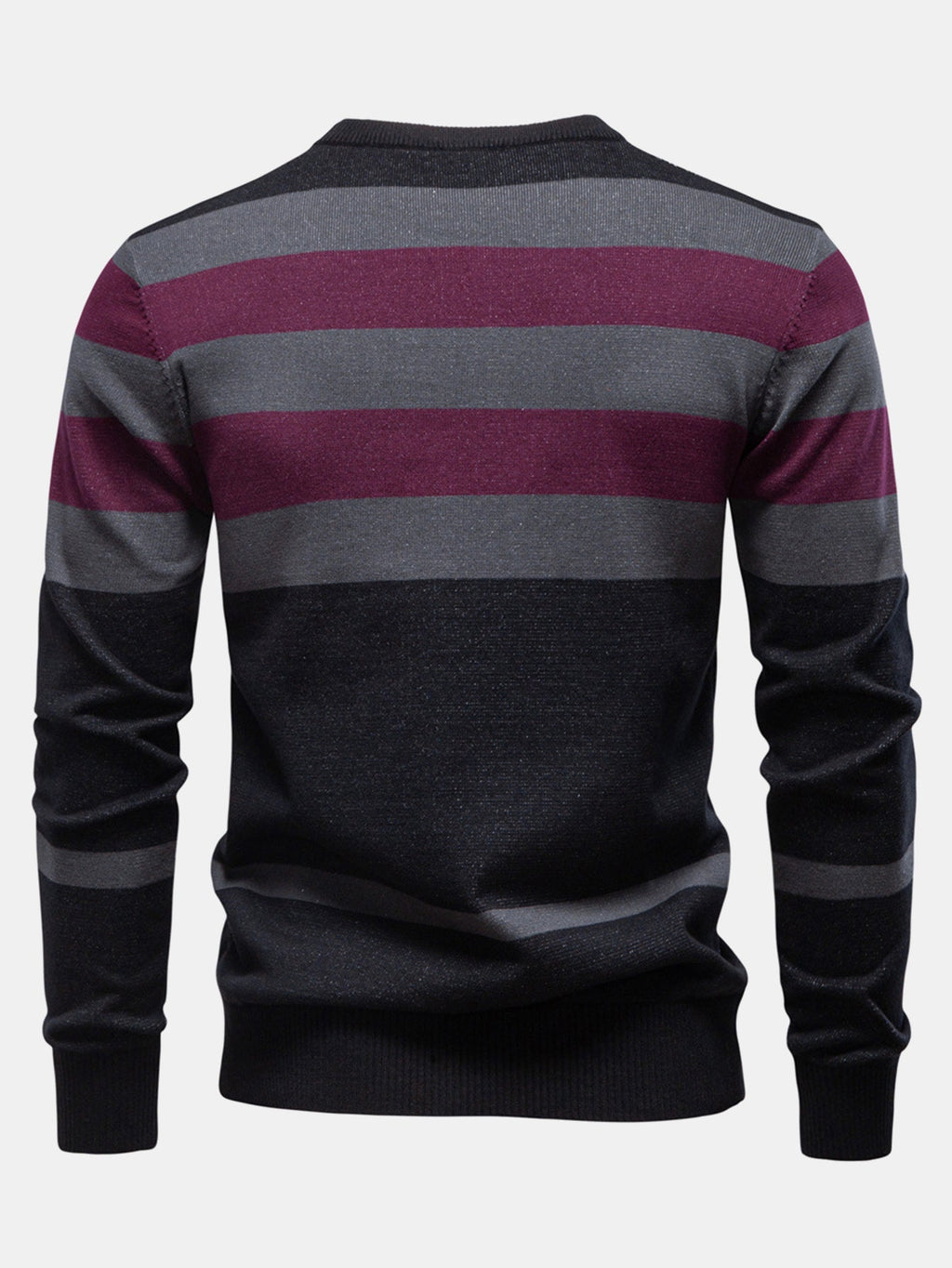 Walker - Checked Crew Neck Sweater