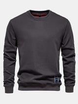 Callum - Fine Knit Crew Neck Sweater