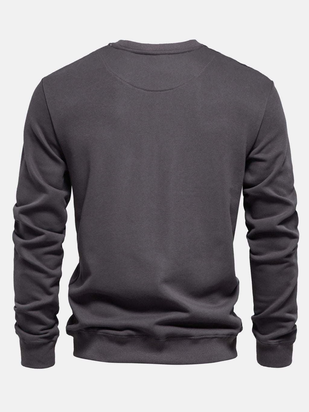 Callum - Fine Knit Crew Neck Sweater