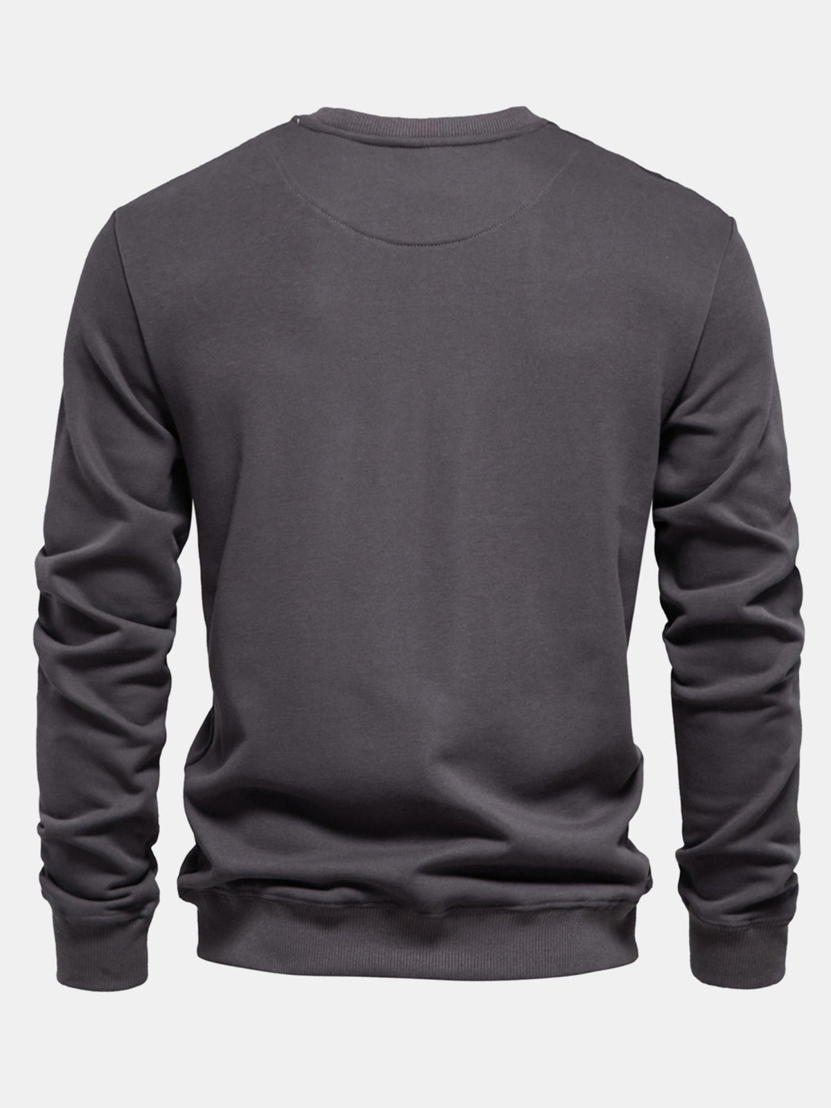 Callum - Fine Knit Crew Neck Sweater