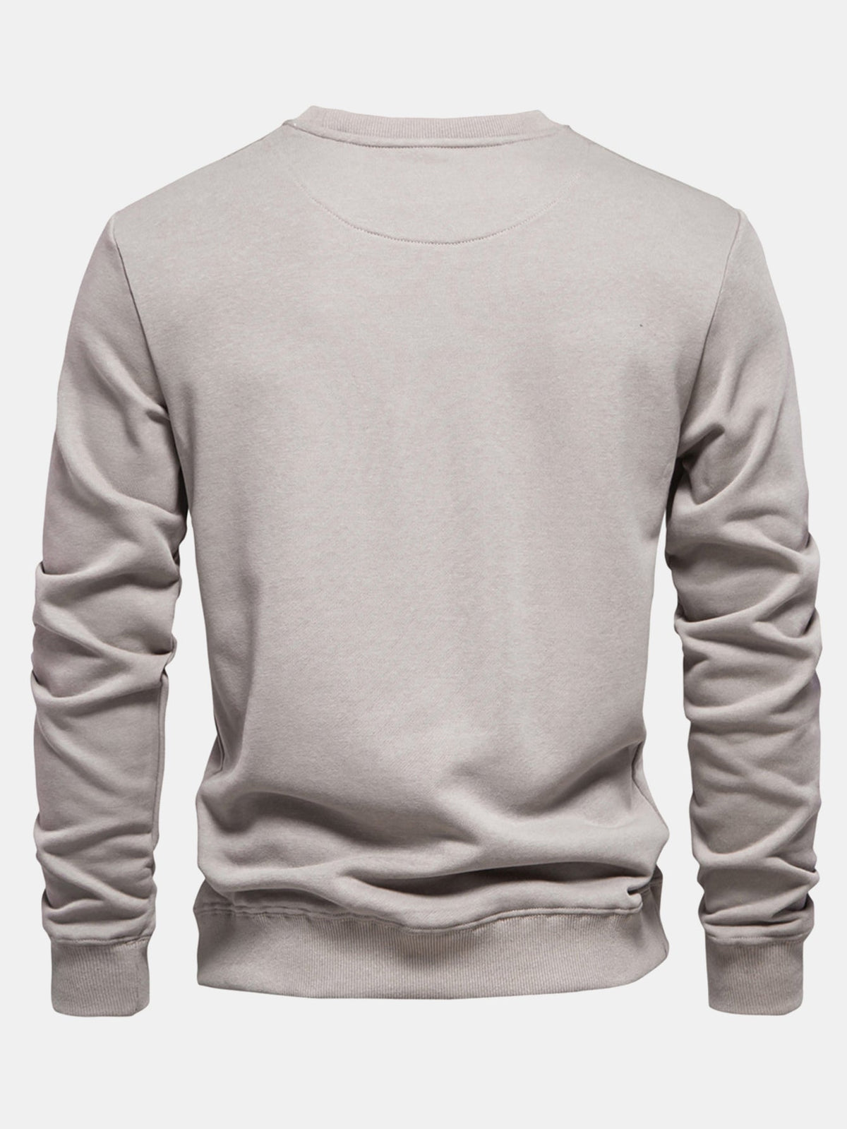 Callum - Fine Knit Crew Neck Sweater