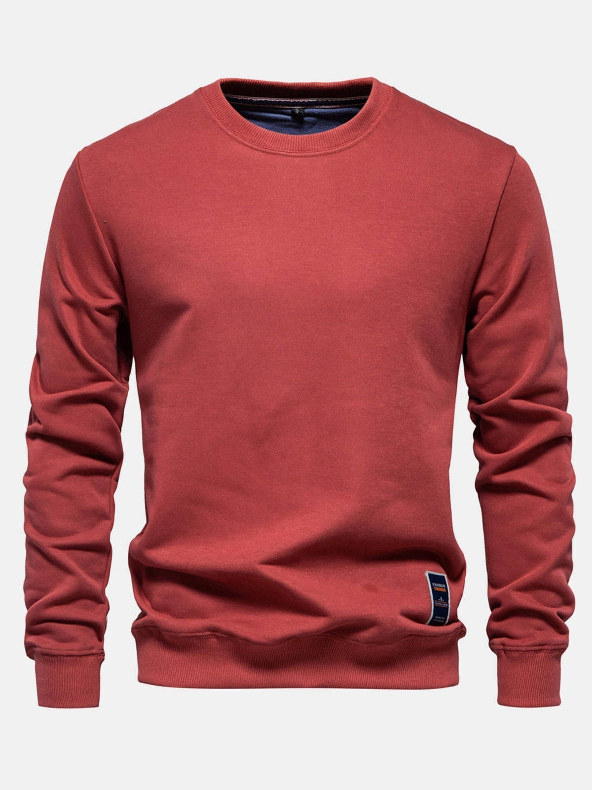 Callum - Fine Knit Crew Neck Sweater