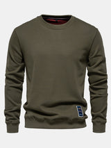 Callum - Fine Knit Crew Neck Sweater