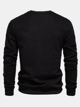 Callum - Fine Knit Crew Neck Sweater