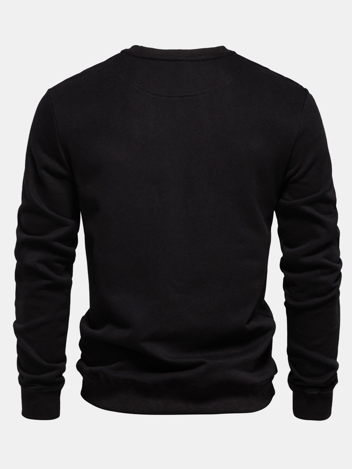 Callum - Fine Knit Crew Neck Sweater