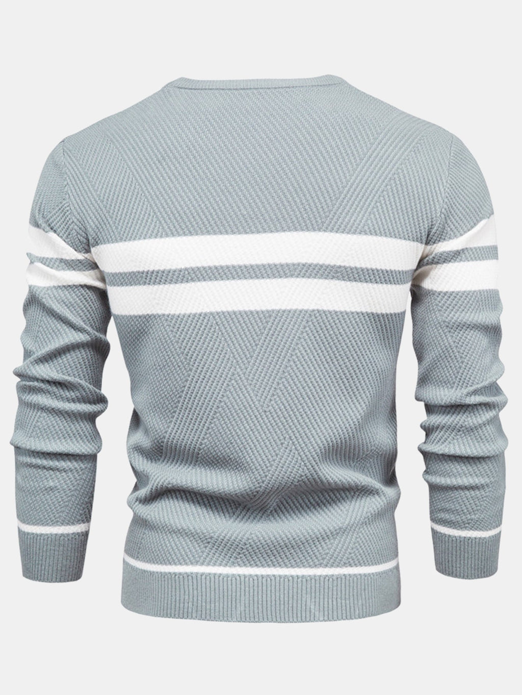 Declan - Striped Crew Neck Sweater