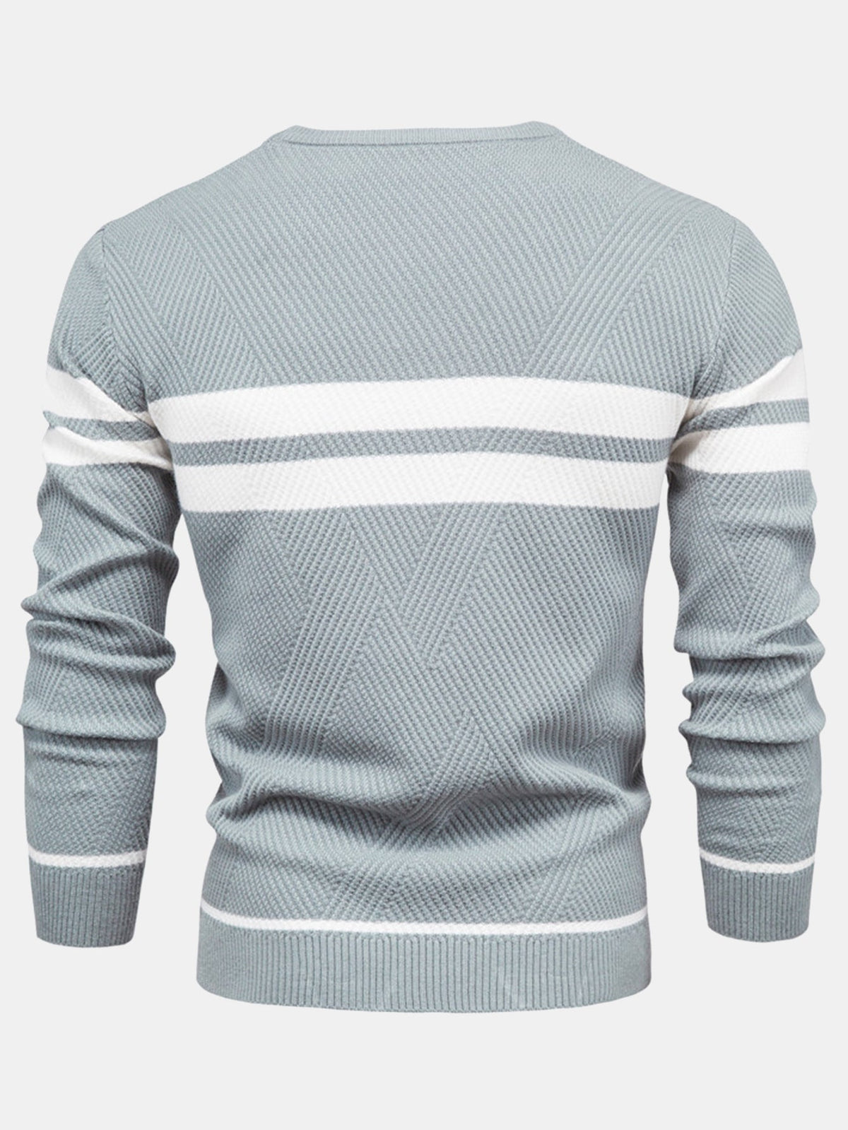 Declan - Striped Crew Neck Sweater