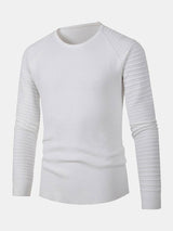 Duncan - Slim Fit Raglan Crew Neck Sweater