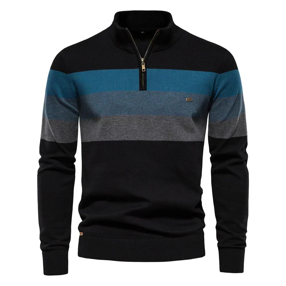 Wesley - Stand Collar Sweater