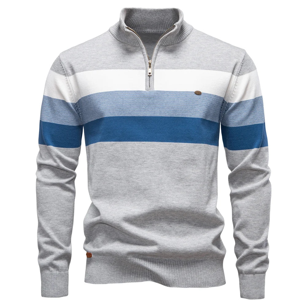 Wesley - Stand Collar Sweater