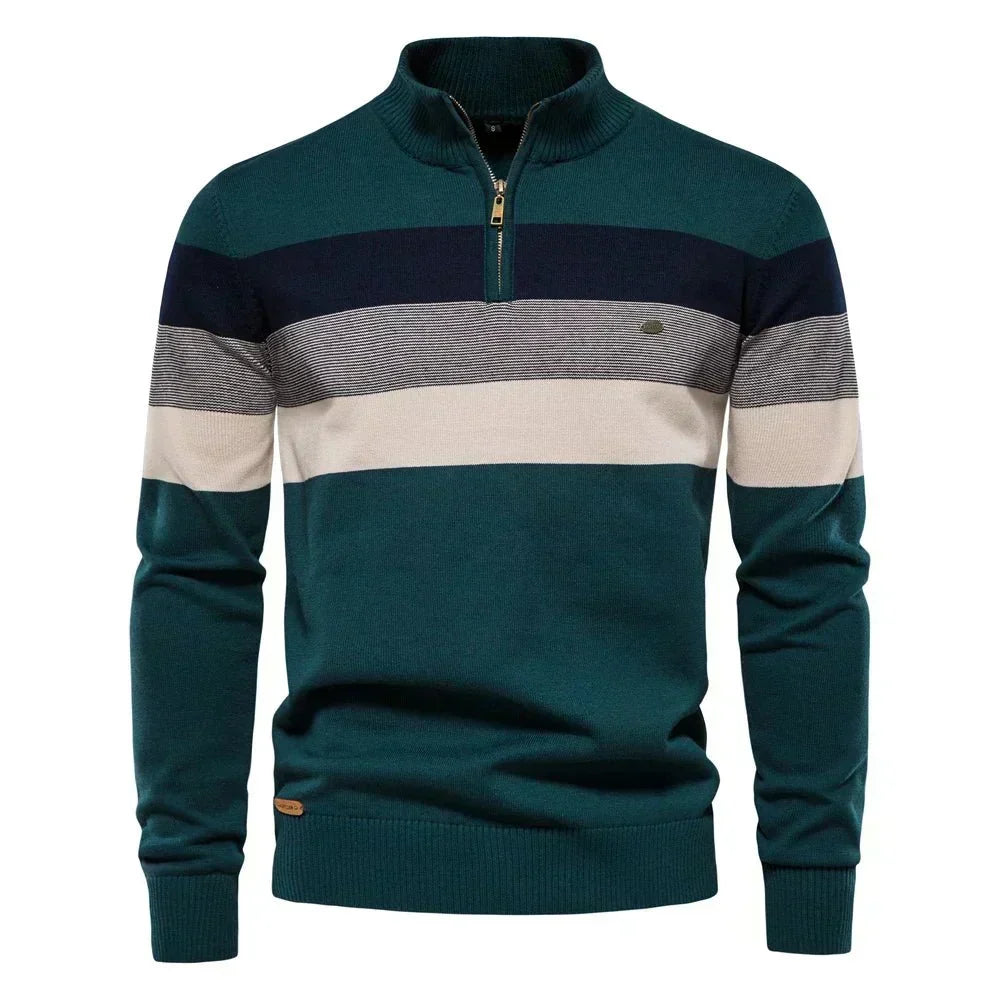 Wesley - Stand Collar Sweater