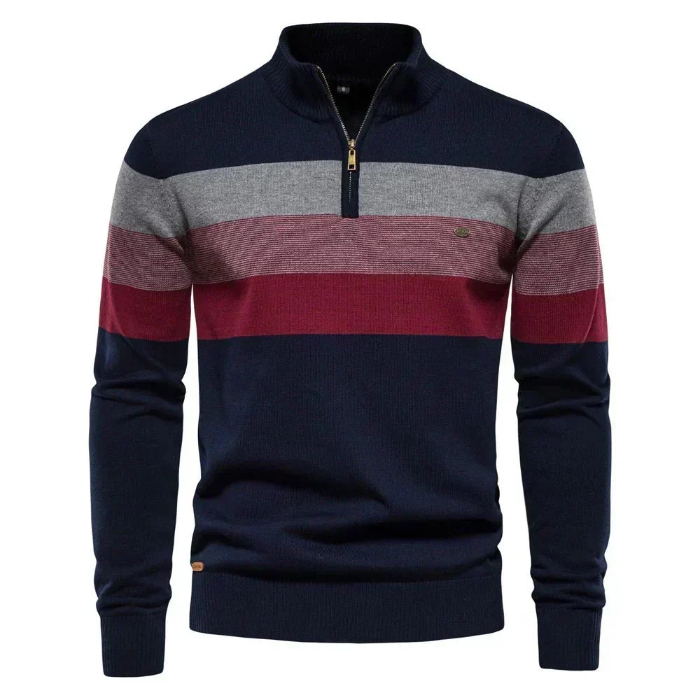 Wesley - Stand Collar Sweater
