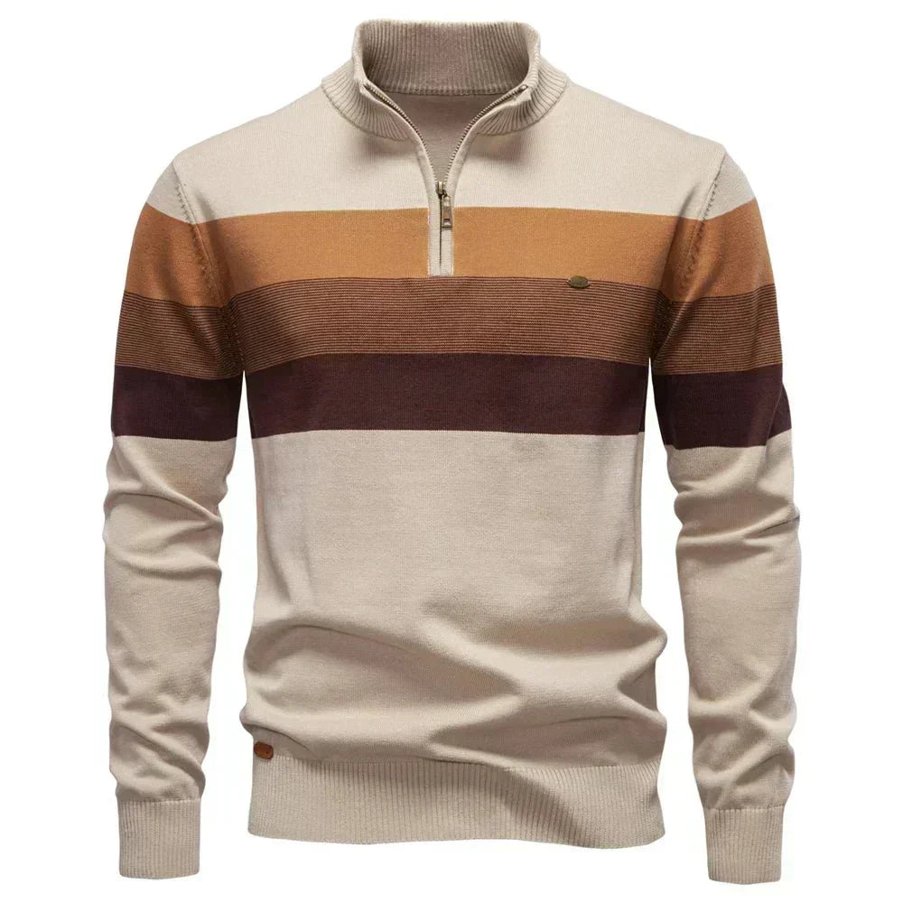 Wesley - Stand Collar Sweater