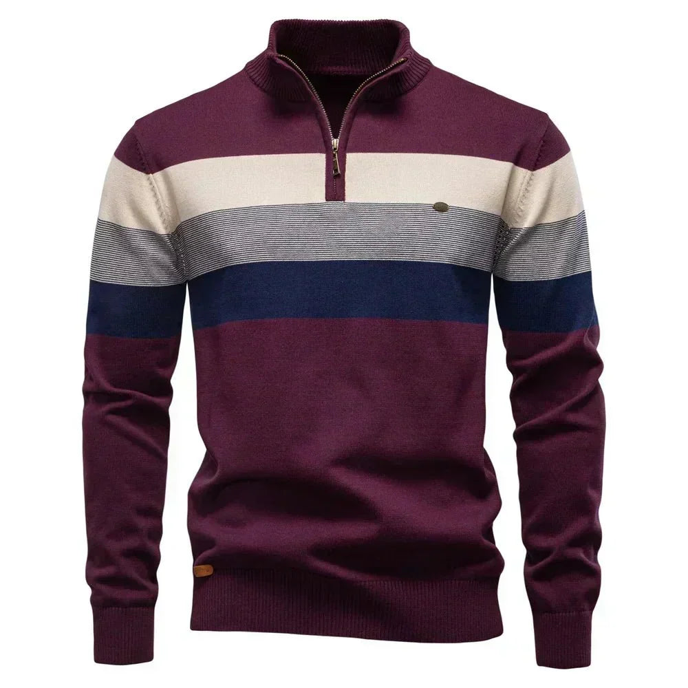 Wesley - Stand Collar Sweater