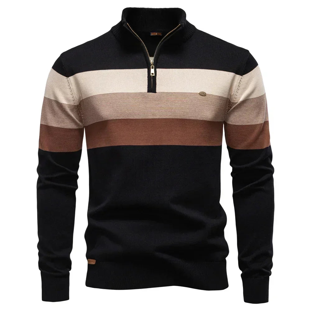Wesley - Stand Collar Sweater