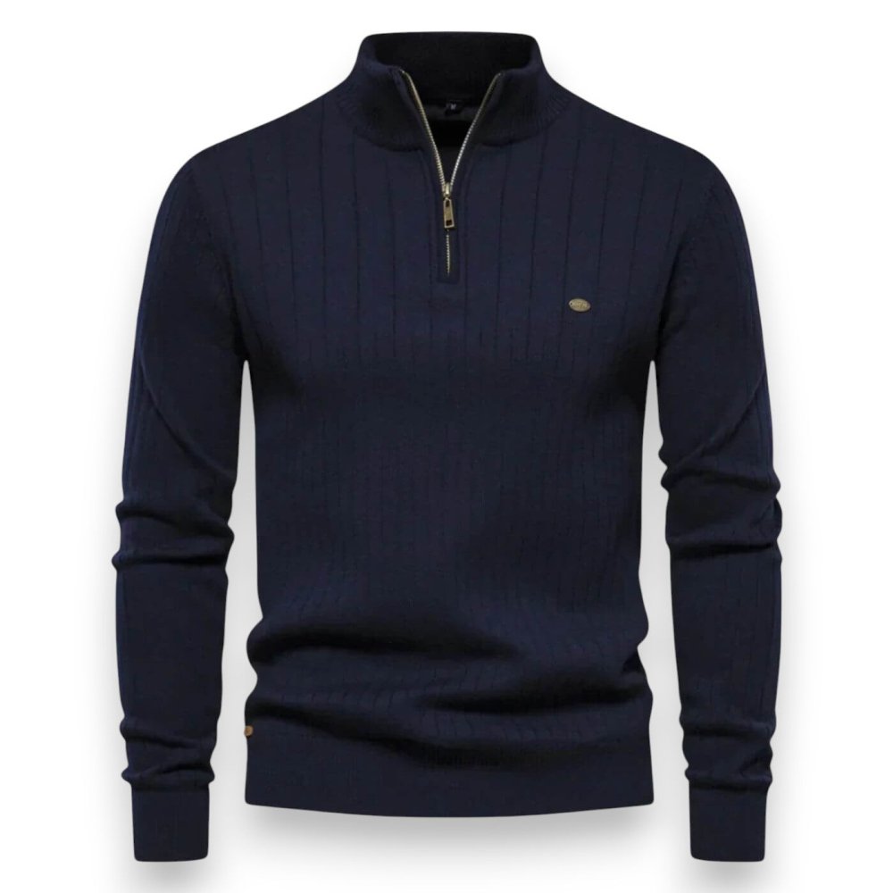Austin - Comfort Half-Zip Sweater