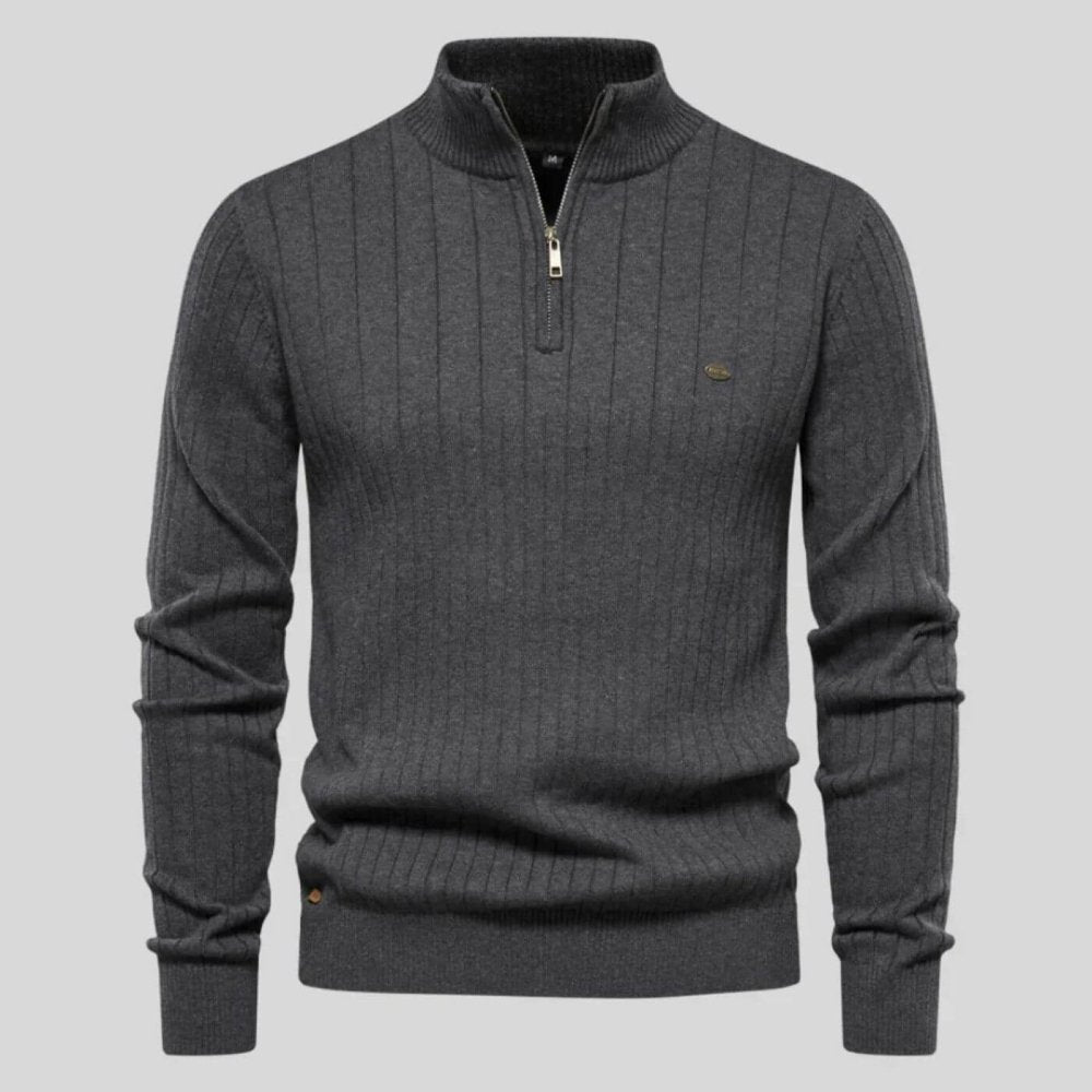 Austin - Comfort Half-Zip Sweater