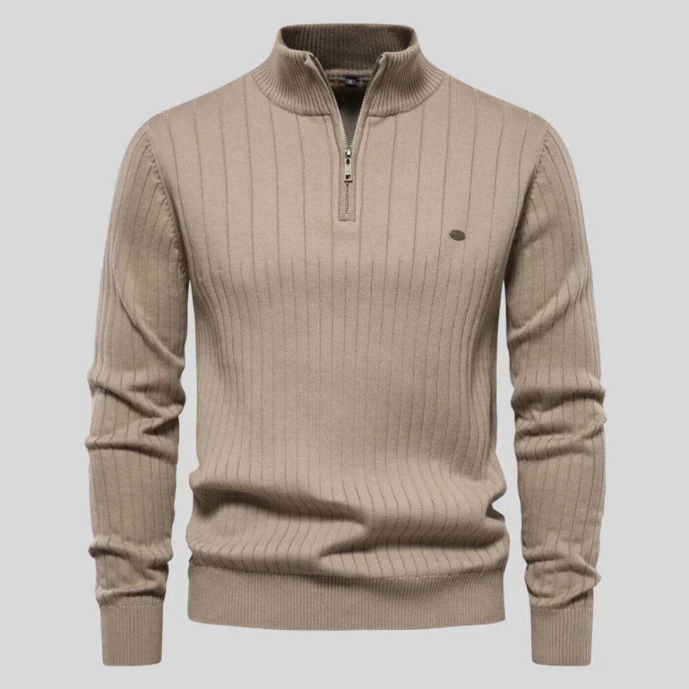 Austin - Comfort Half-Zip Sweater