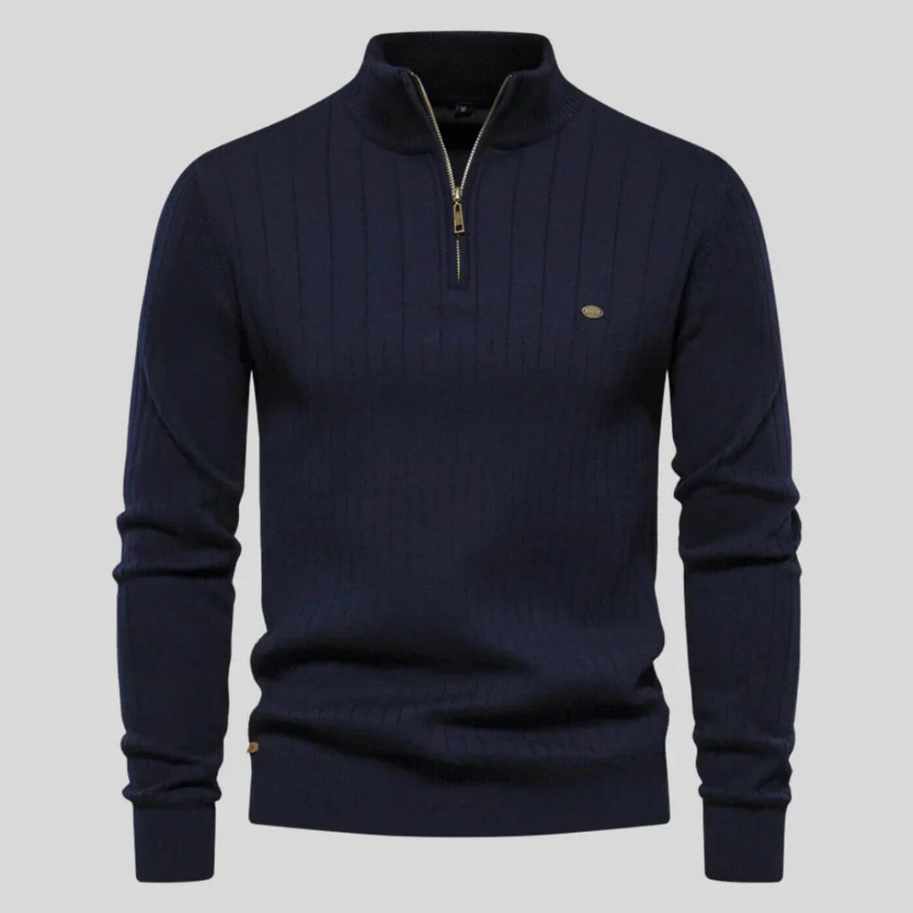Austin - Comfort Half-Zip Sweater