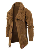 Easton - Button Neck Turtleneck Sweater