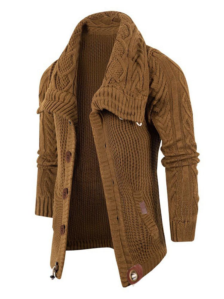 Easton - Button Neck Turtleneck Sweater