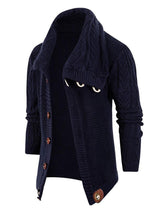 Easton - Button Neck Turtleneck Sweater