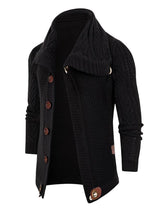 Easton - Button Neck Turtleneck Sweater