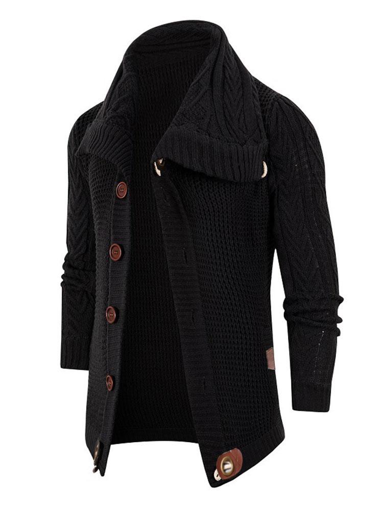 Easton - Button Neck Turtleneck Sweater