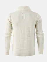 Easton - Button Neck Turtleneck Sweater