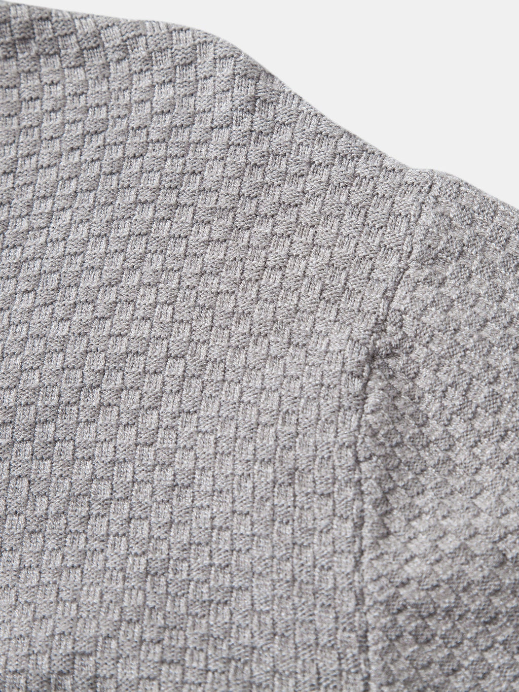 Emmett - Checkerboard Knit Turtleneck Sweater
