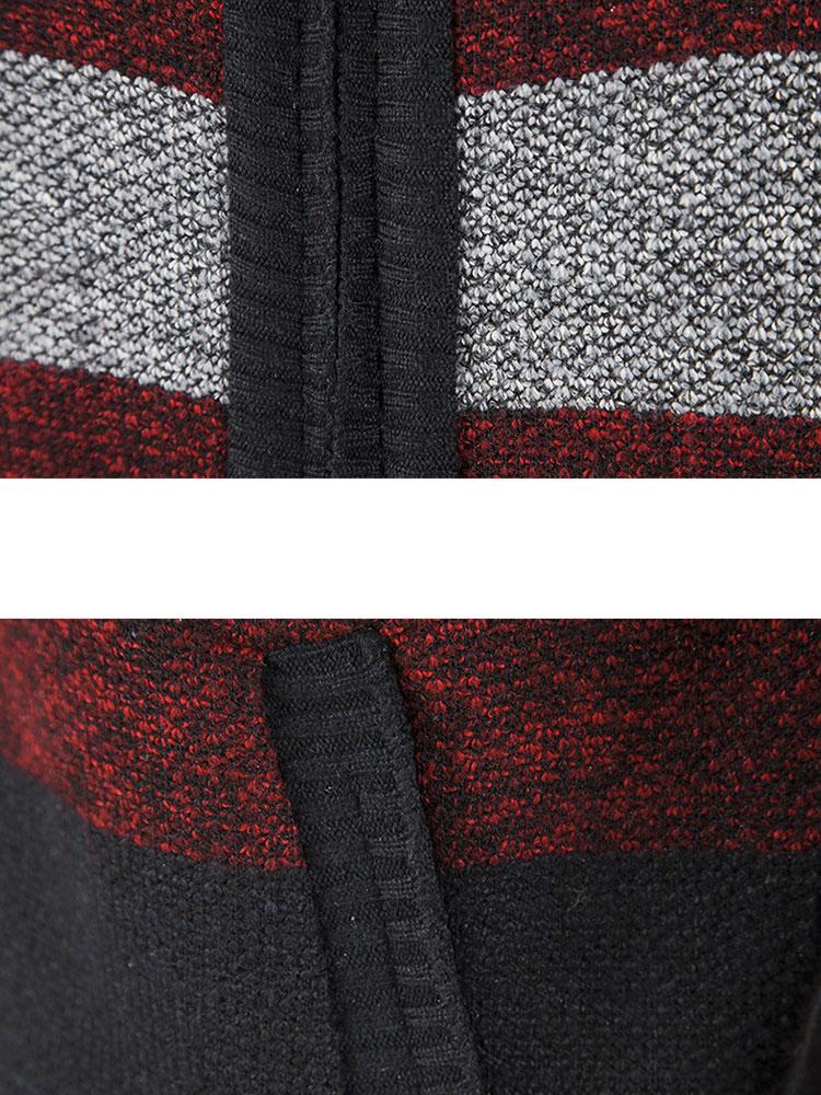 Hayden - Colour Block High Neck Zip Sweater