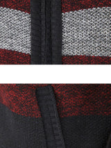 Hayden - Colour Block High Neck Zip Sweater