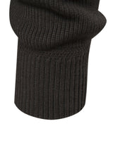 Kai - Colour Block Stand Collar Zip Sweater