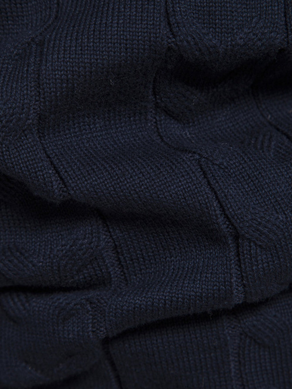 Lincoln - Contrast Pattern Jacquard Quarter-Zip Sweater