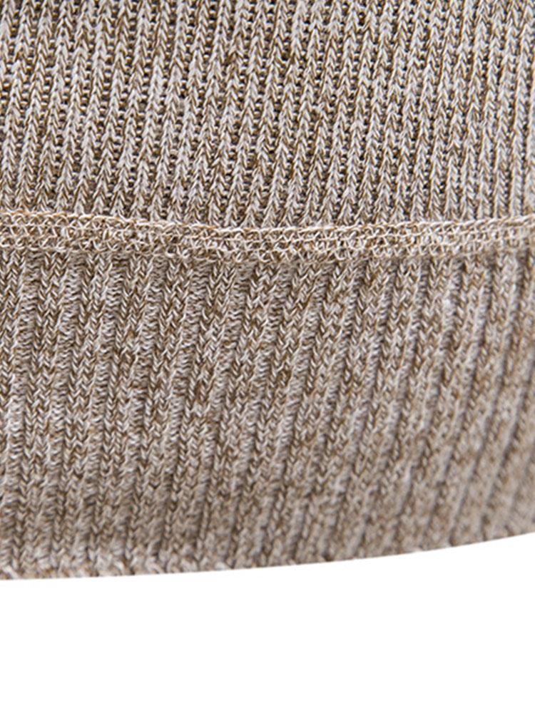 Malcolm - Contrast Pocket Panel Half-Zip Sweater