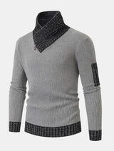 Nash - Contrast Turtleneck Sweater