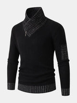 Nash - Contrast Turtleneck Sweater