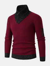 Nash - Contrast Turtleneck Sweater
