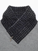 Nash - Contrast Turtleneck Sweater