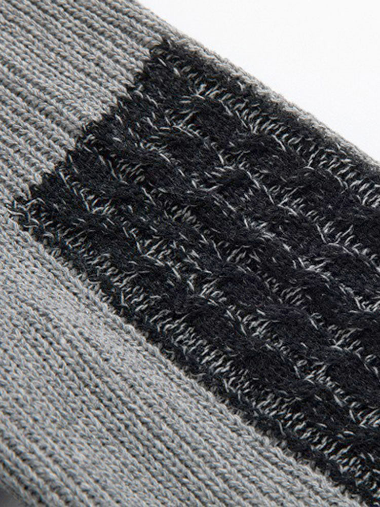 Nash - Contrast Turtleneck Sweater
