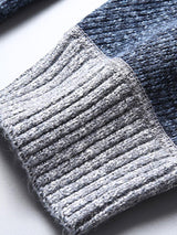 Reese - Contrast Zip Sweater