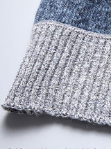 Reese - Contrast Zip Sweater