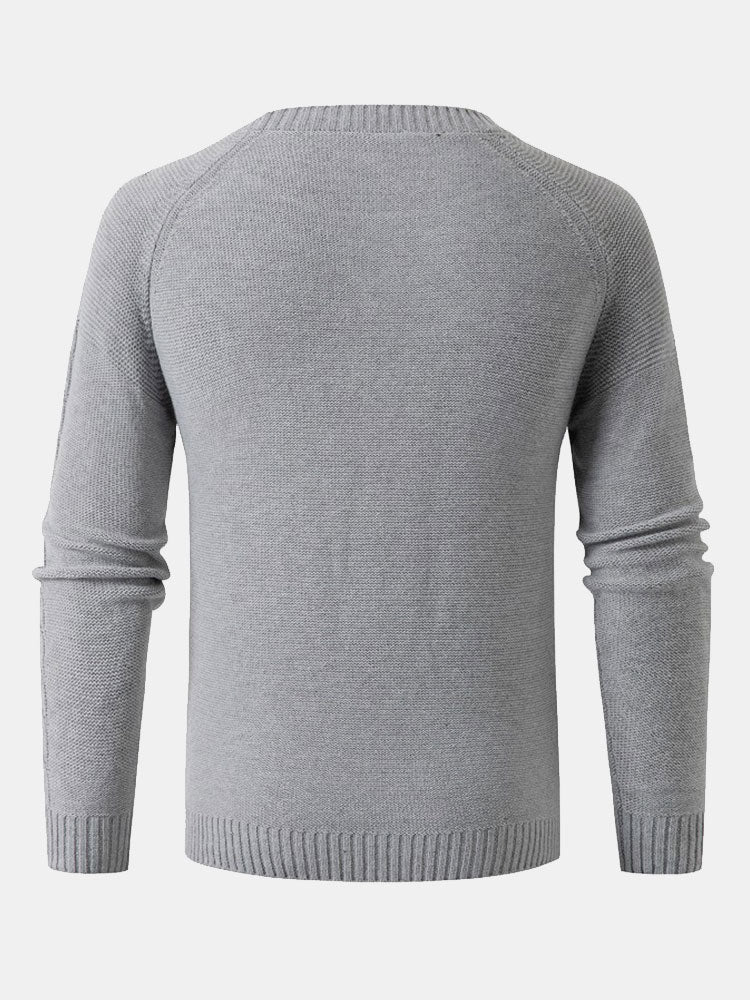 Rhys - Sweater with Detachable Shawl Collar