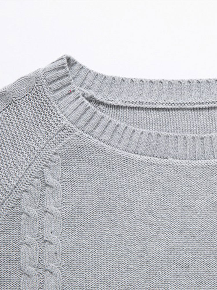 Rhys - Sweater with Detachable Shawl Collar