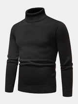 Theodore - Faux Fur Lined Turtleneck Sweater