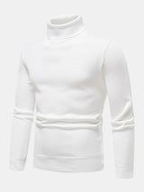 Theodore - Faux Fur Lined Turtleneck Sweater