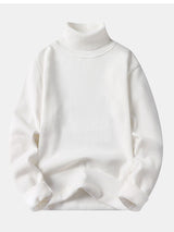 Theodore - Faux Fur Lined Turtleneck Sweater